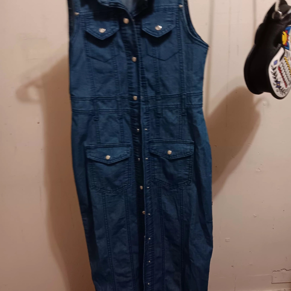 Denim Maxi Dress